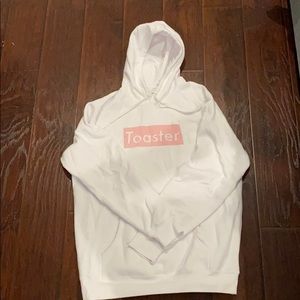 The morning toast white toaster sweatshirt